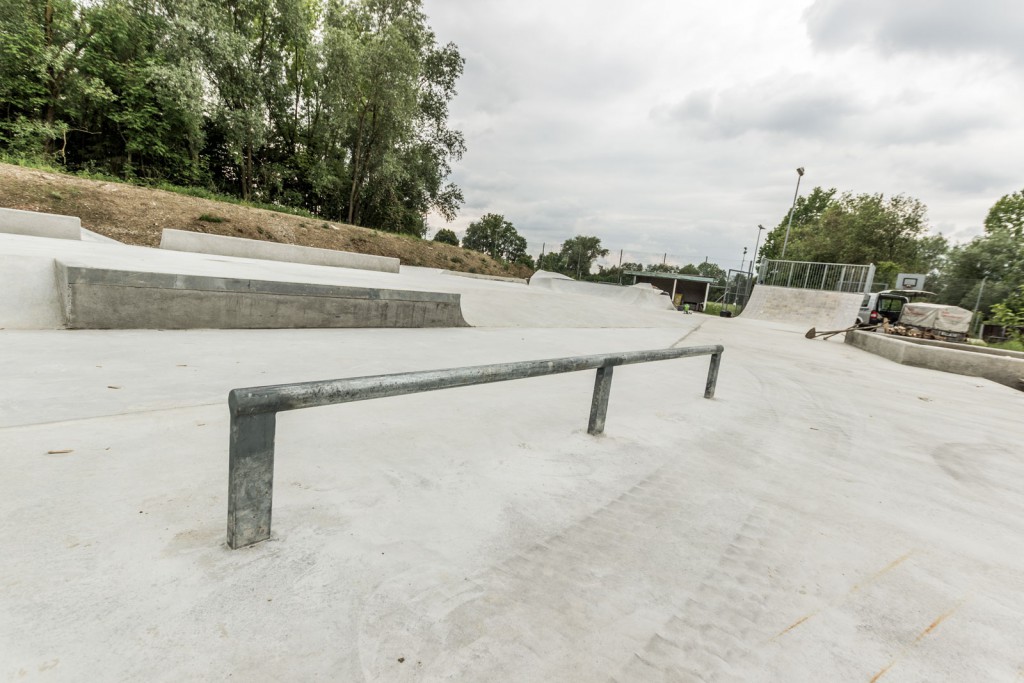Skatepark Augsburg - Trainingsstätte von Skateboard Bayern, Vereinsgelände der Abteilung Skateboard, FSV Inningen